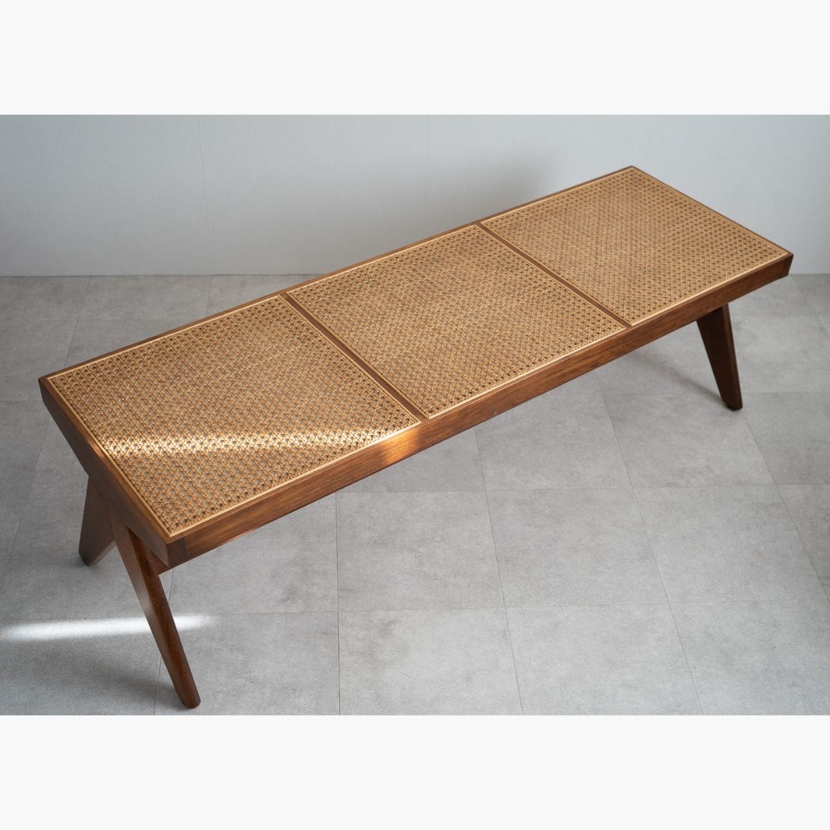 Teak bench PH33 / チークベンチ PH33 ピエール・ジャンヌレ｜ KuHoN