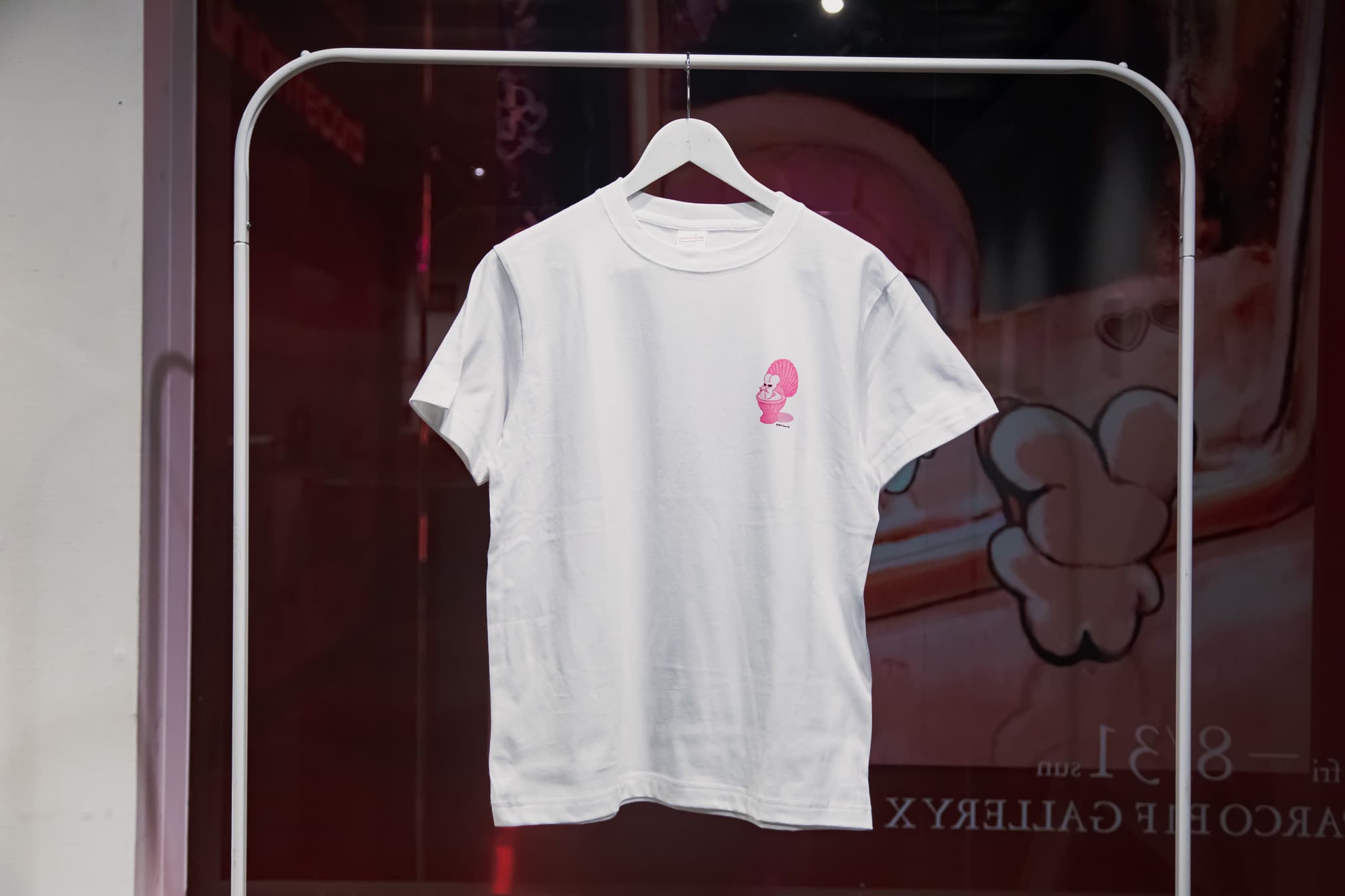 【受注商品】SIRIMIMI USAGI EXHIBITION｜Tシャツ（ホワイト） S