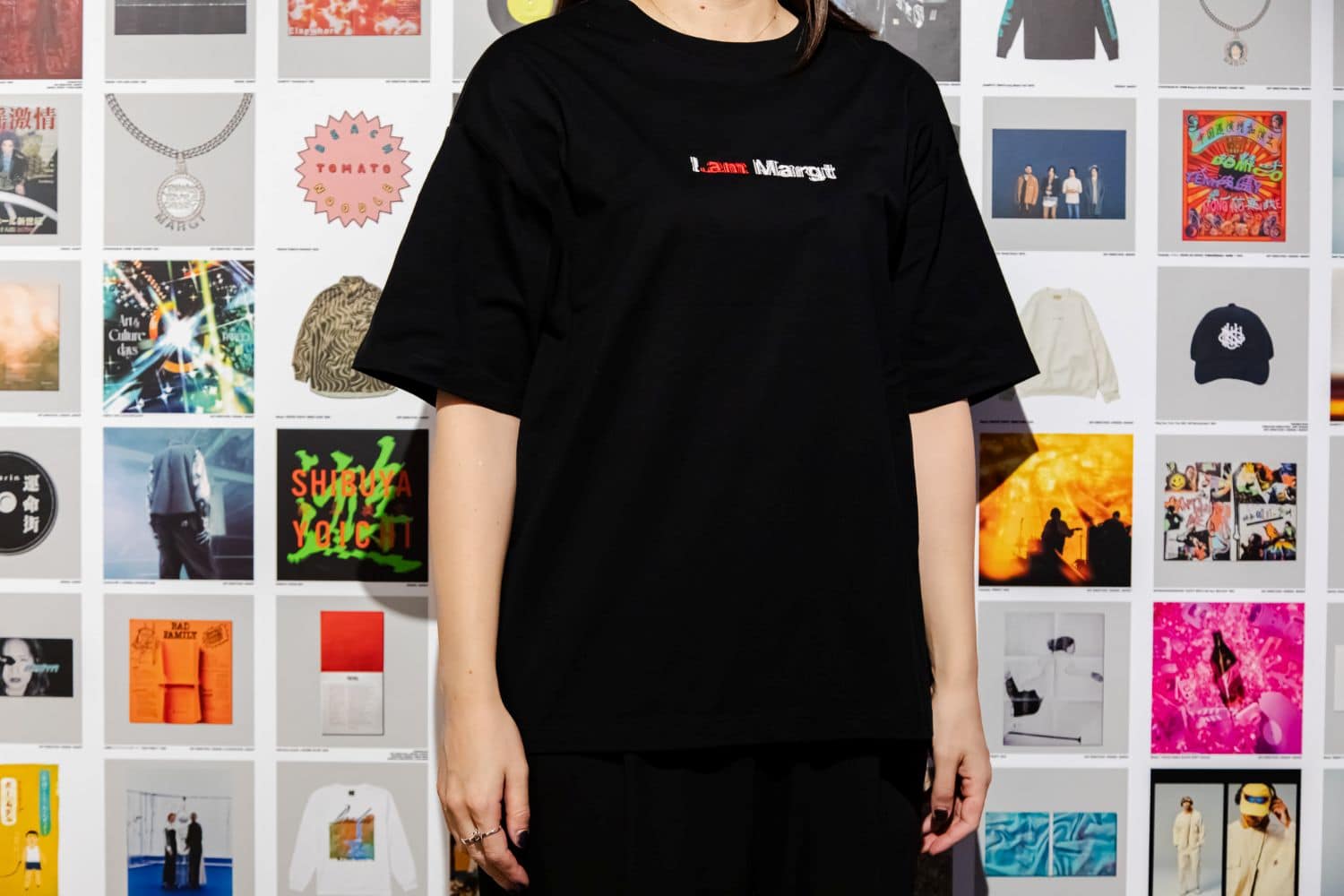 Margt 10th Anniversary Exhibition 「I am Margt」｜I am Margt Tシャツ ブラック M