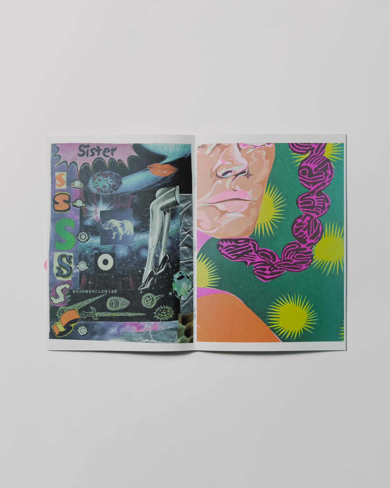 コラージュブック『4 EYES 2 BRAINS』