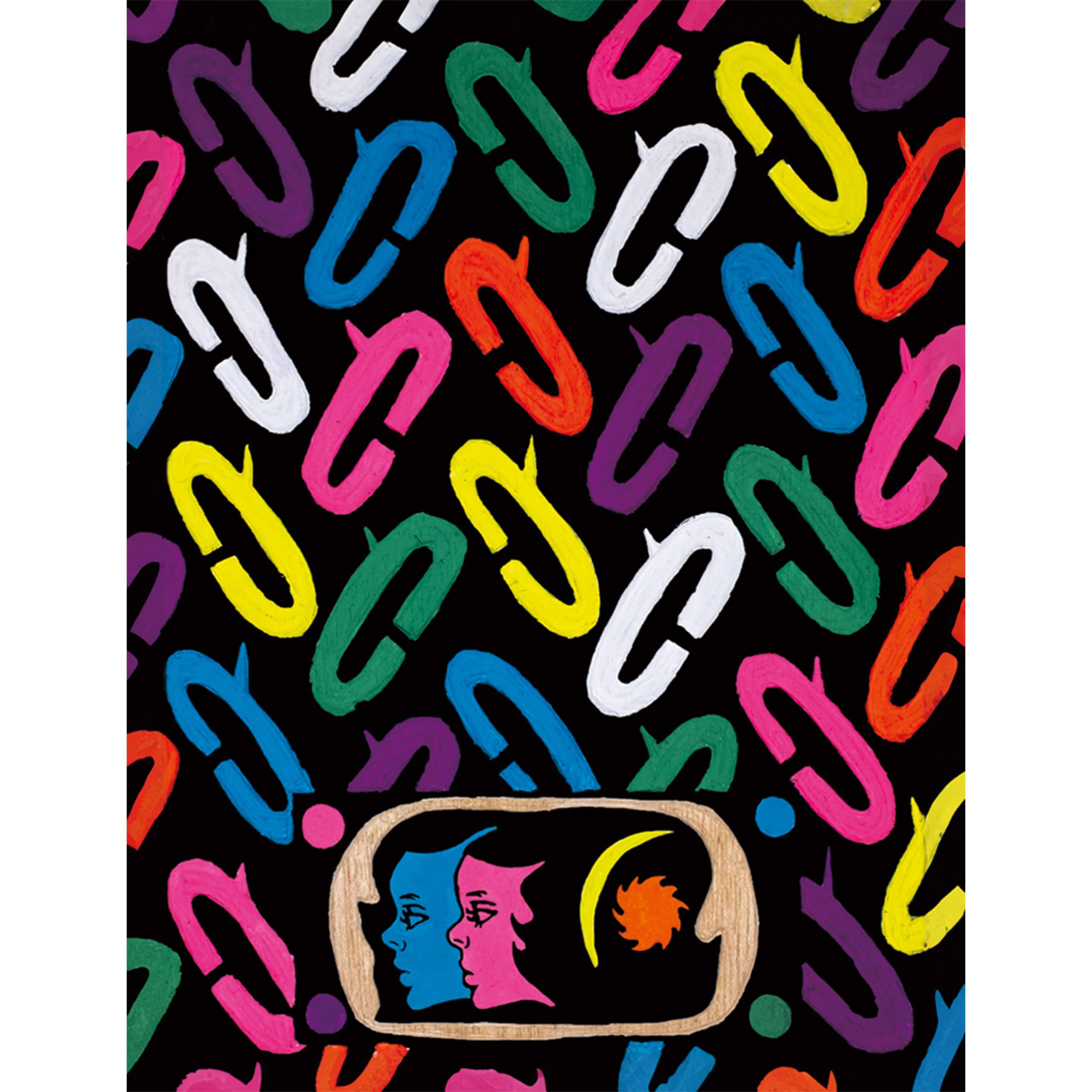 「4 EYES 2 BRAINS」ステッカー A