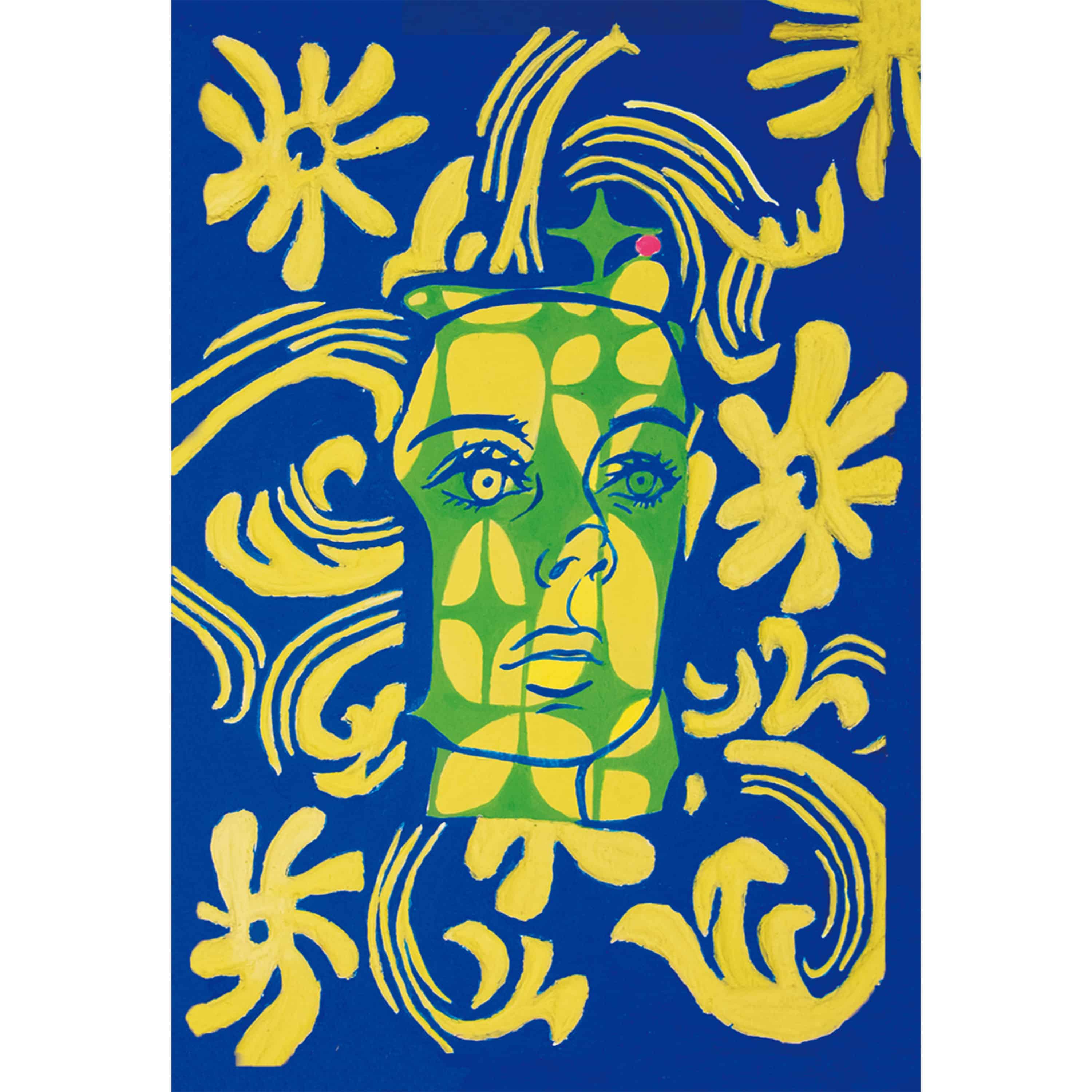 「4 EYES 2 BRAINS」ステッカー D