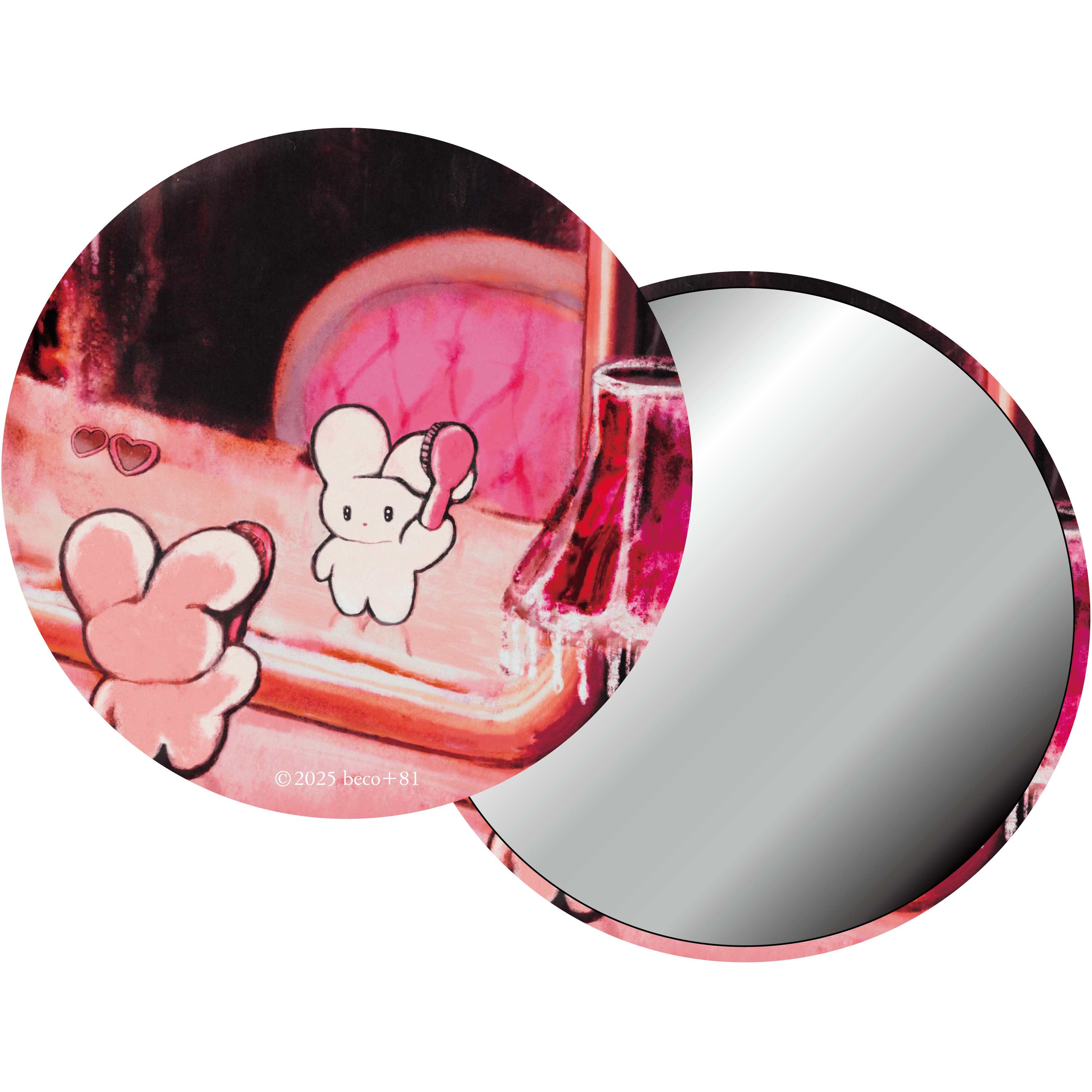 【受注商品】SIRIMIMI USAGI EXHIBITION｜缶ミラー