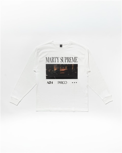 PARCO×A24「MARTY SUPREME」PhotoロンT ホワイト S