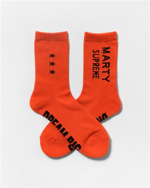 PARCO×A24「MARTY SUPREME」ソックス｜オレンジ オレンジ フリー