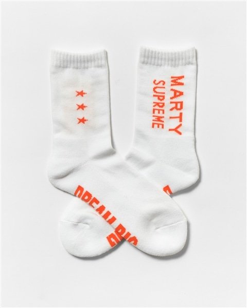 PARCO×A24「MARTY SUPREME」ソックス｜ホワイト ホワイト フリー