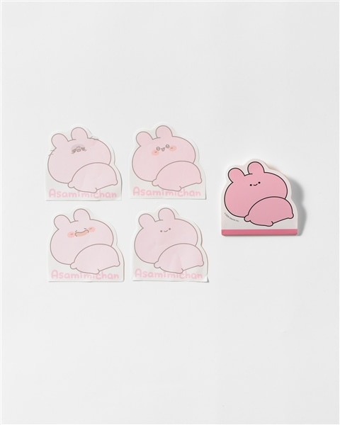 あさみみちゃん５周年-ありがとうさぎ！POP UP-｜メモ帳