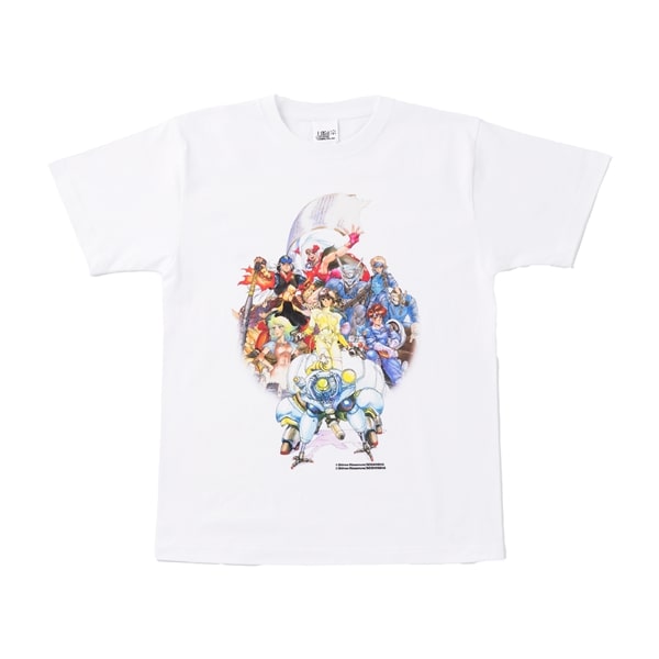 【士郎正宗の世界展】Tシャツ　集合 White M