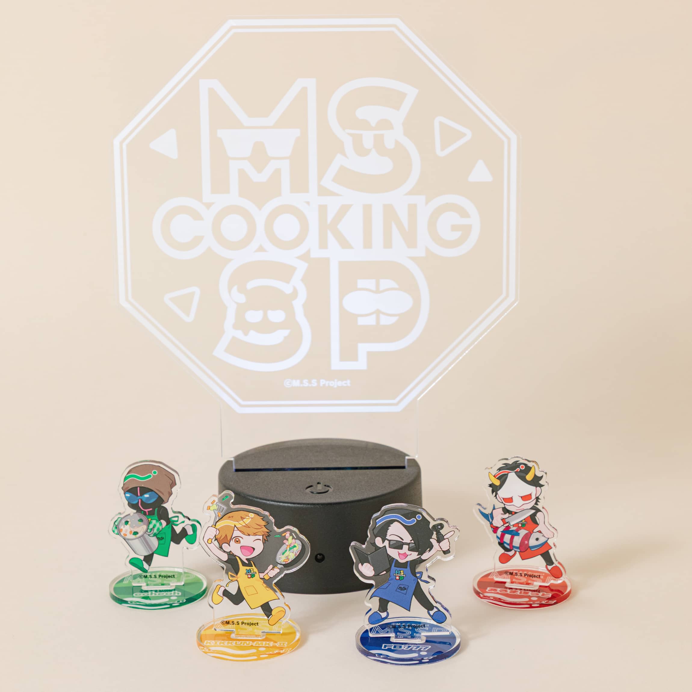 【ビストロMSSP】トレーディングミニキャラアクリルスタンド （全4種）