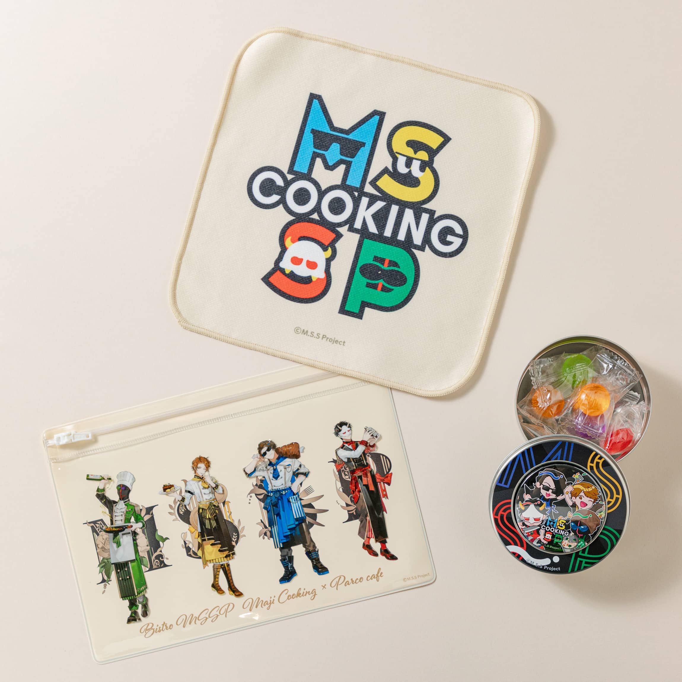 【ビストロMSSP】キャンディ入りマグネット缶