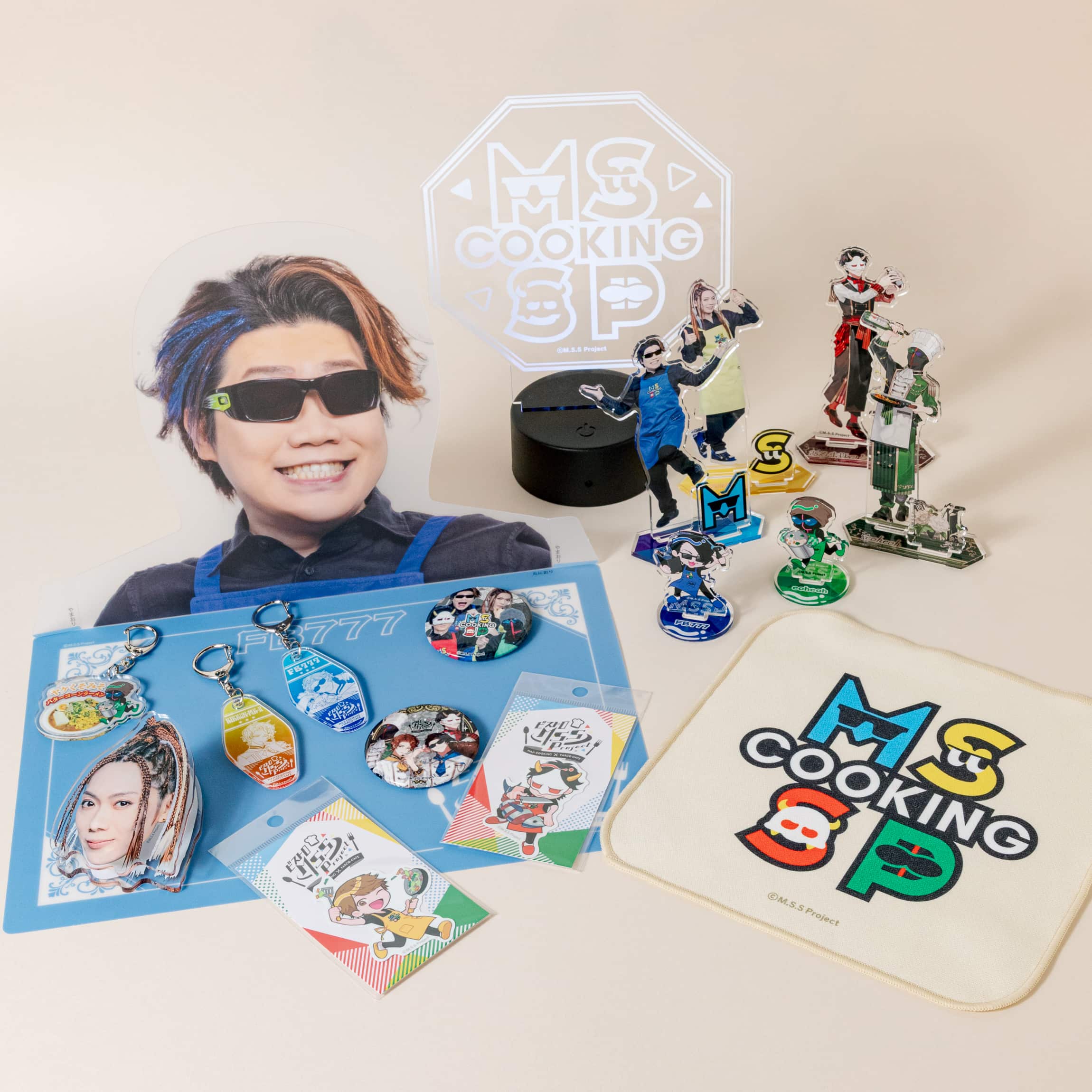 【ビストロMSSP】トレーディングミニキャラアクリルスタンド （全4種）