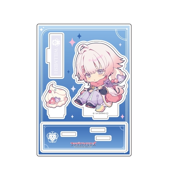 【フラガリアメモリーズ collaboration cafe】ジオラマアクリルスタンド(ウィルメッシュ) ウィルメッシュ