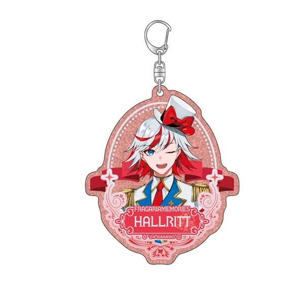 【フラガリアメモリーズ collaboration cafe】ラメアクリルキーホルダー ハルリット