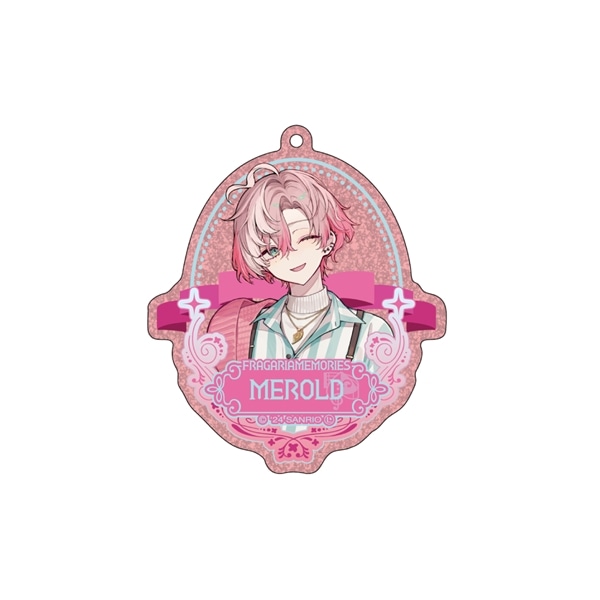 【フラガリアメモリーズ collaboration cafe】ラメアクリルキーホルダー(メロルド) メロルド