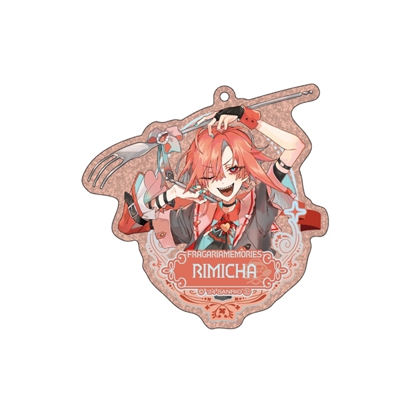 【フラガリアメモリーズ collaboration cafe】ラメアクリルキーホルダー(リミチャ) リミチャ