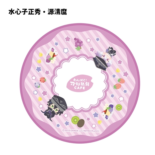 「わんぱく！刀剣乱舞 CAFE」タオルハンカチ 水心子正秀・源清麿