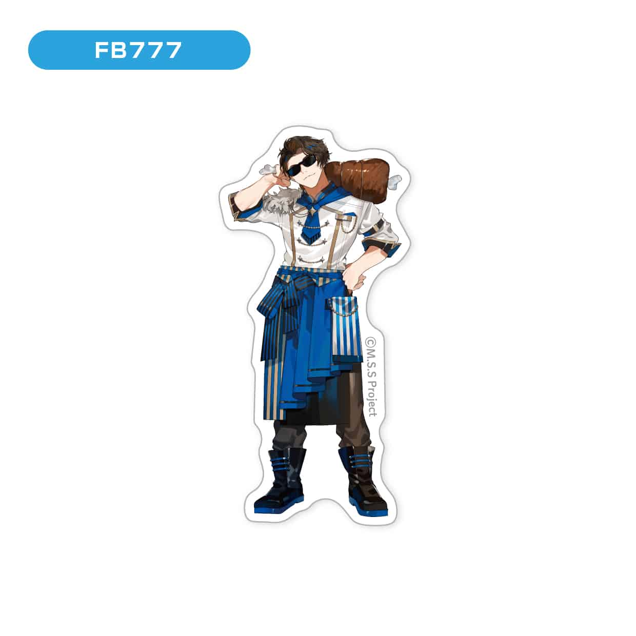 ビストロMSSP】ダイカットステッカー(等身イラスト)(FB777)｜ TOKYO