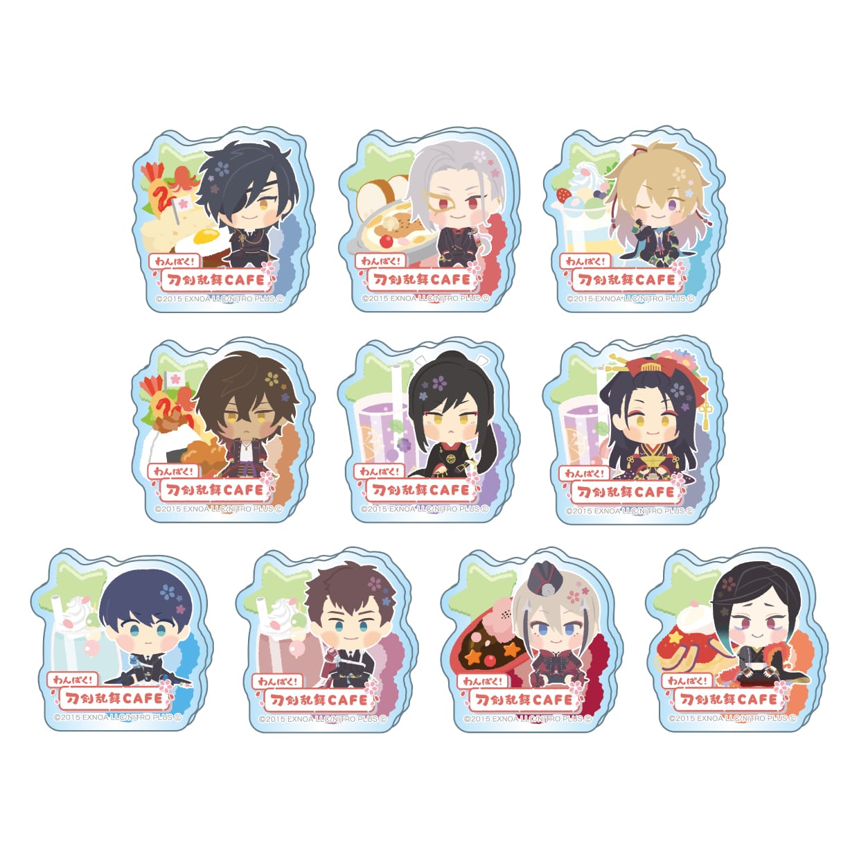 【条件付きバラ可】刀剣乱舞 大本丸博 アクリルスタンド マグネット セット 条件付きバラ可】刀剣乱舞 大本丸博 アクリルスタンド