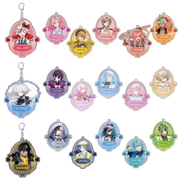 【フラガリアメモリーズ collaboration cafe】ラメアクリルキーホルダー ハルリット