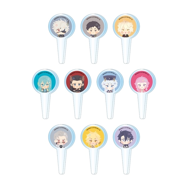 「わんぱく！刀剣乱舞 CAFE」アクリルピック 第４弾＜B＞BOXセット 第４弾＜B＞ 全10種セット