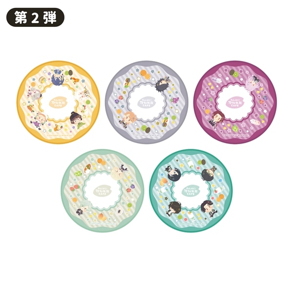 「わんぱく！刀剣乱舞 CAFE」タオルハンカチ 篭手切江・豊前江・桑名江・松井江