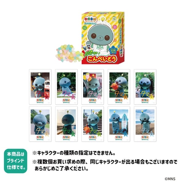 「教育番組 ほめほめカフェ」チェキ風ステッカー付きこんぺいとう(全10種)