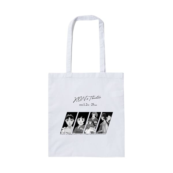 『今 敏シアター』トートバッグ ホワイト ホワイト