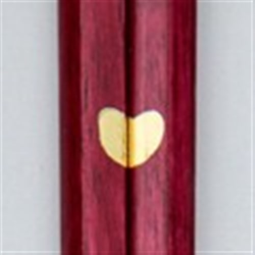 初膳五角 夫婦箸セット Heart ハート（Heart） L23cm [BOX]W8×D25×H1.8cm