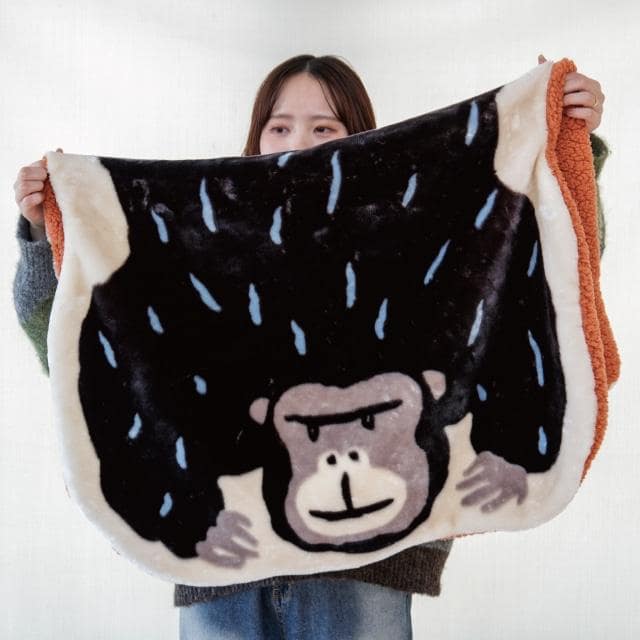 ダイカットブランケット Momonga モモンガ トラ