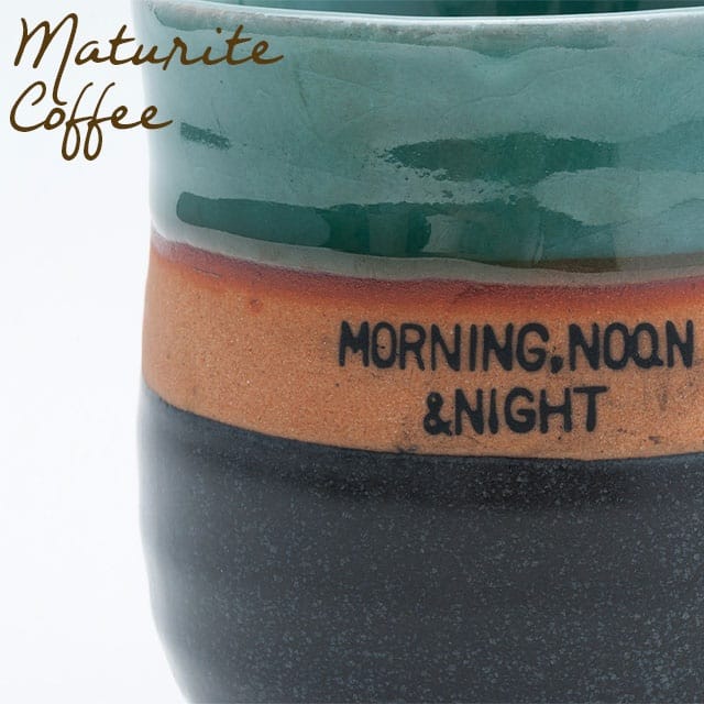 マグカップ maturite coffee マチュリテコーヒー ターコイズ
