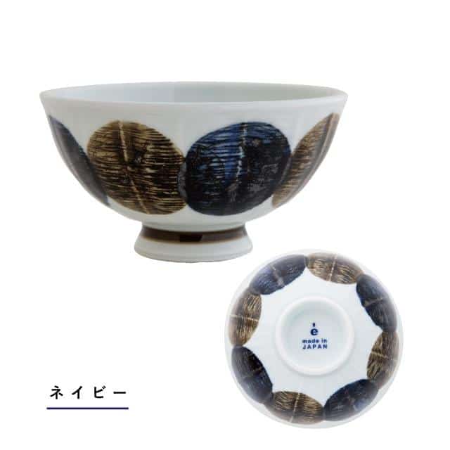 ペア茶碗セット 丸紋つなぎ