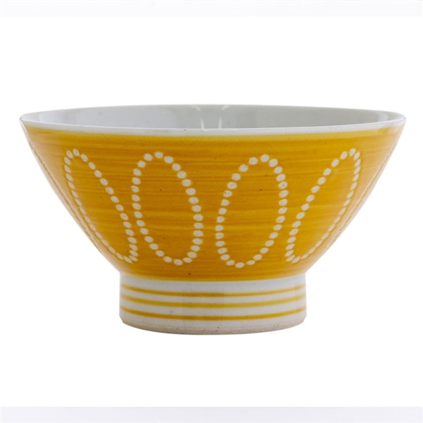 茶碗 Ripple リップル イエロー