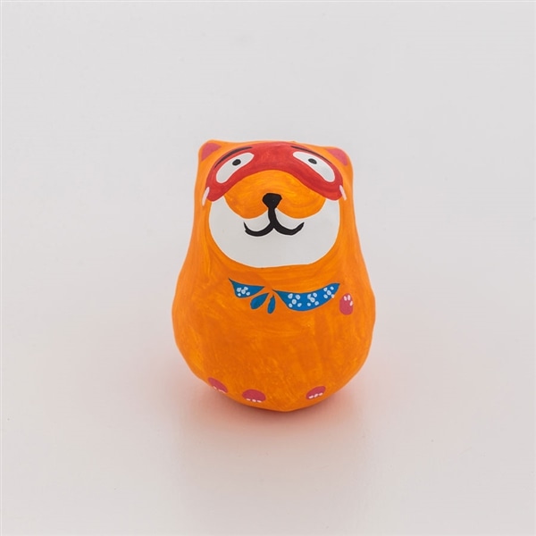 糸満張子ニワカ犬 柴犬(オレンジ)