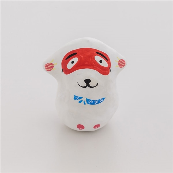 糸満張子ニワカ犬 トイプードル(白)