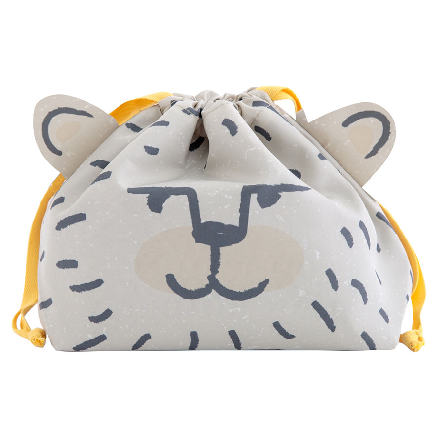 ランチ巾着 momonga モモンガ シロクマ