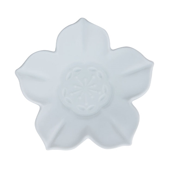 桔梗小皿 ももとせ 白