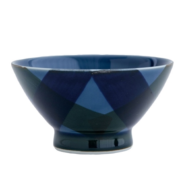 茶碗 籠目 ネイビー