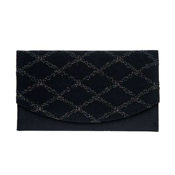 レースふくさ 恒晴 ツネハル ブラック