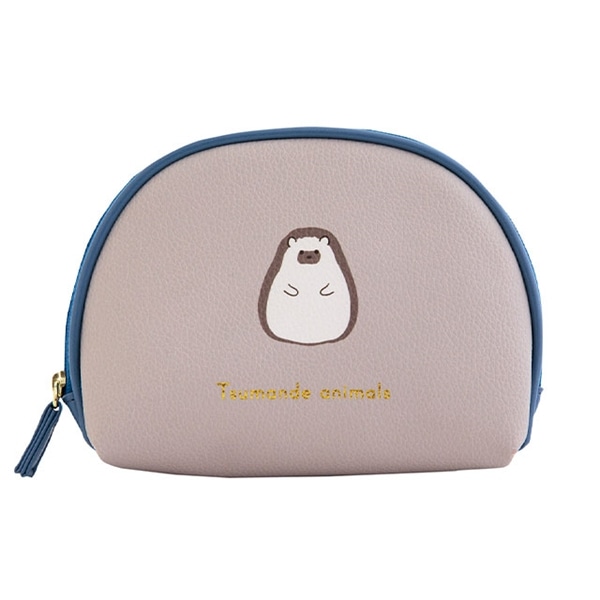 シェルポーチ つまんでアニマルズ ハリネズミ