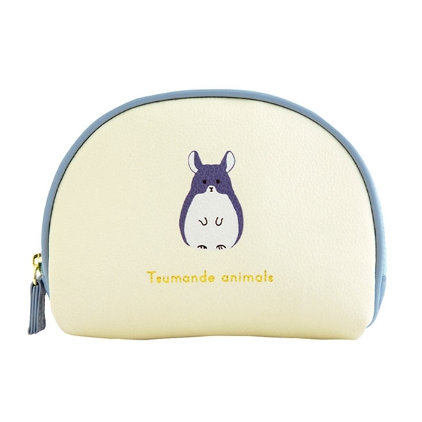 シェルポーチ つまんでアニマルズ チンチラ