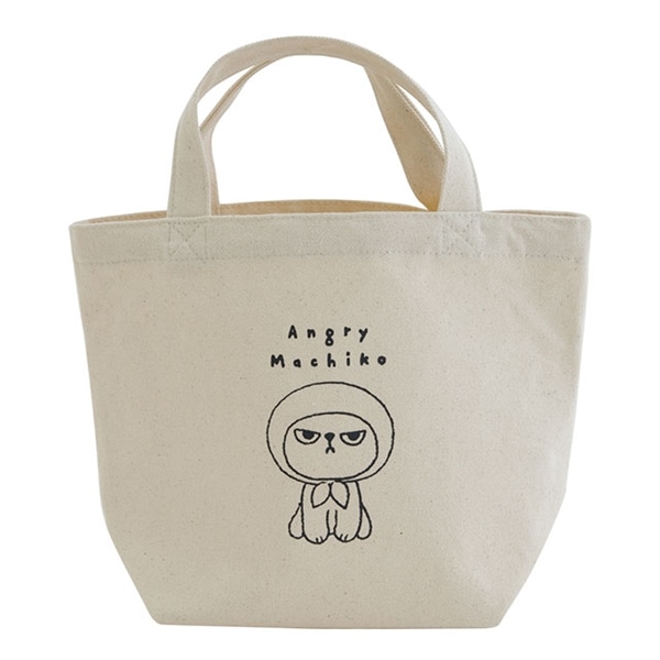 トートバッグ アングリーマチコ(オフホワイト)｜ 晴MUSUBI｜福岡PARCO