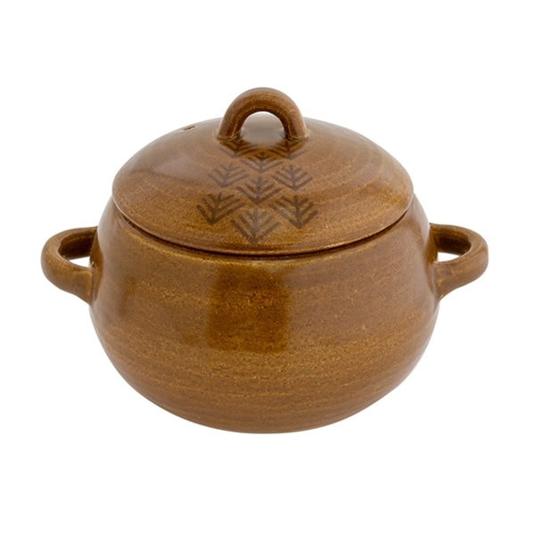 ごはん鍋 3合 松笠 まつかさ ブラウン