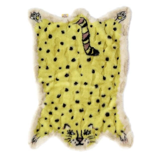 ダイカットブランケット Momonga モモンガ レモンヒョウ