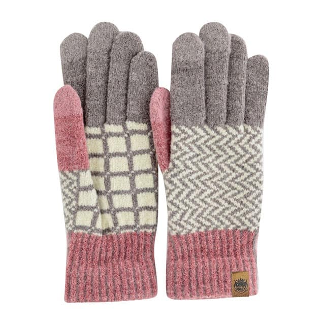 タッチグローブ Tehtava+ テスタバ ヘリンボーンモカ