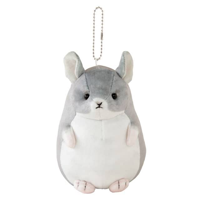 マスコット つまんでアニマルズ チンチラグレー