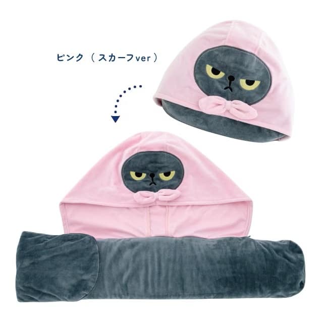 マルチピロー　アングリーマチコトラベル　Angry Machiko Travel ピンク
