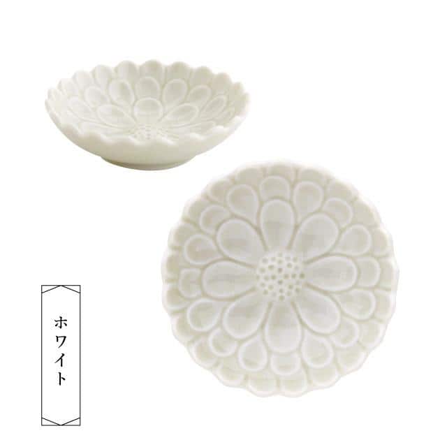 小鉢 花こよみ ホワイト