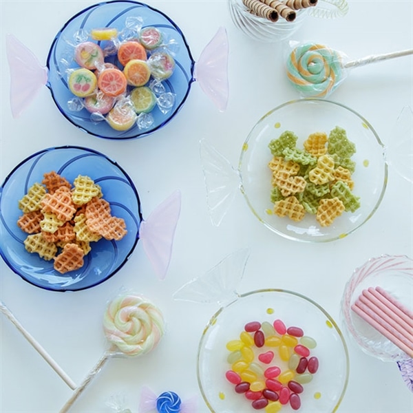 プレート イエロー Candy Bon Bon キャンディボンボン