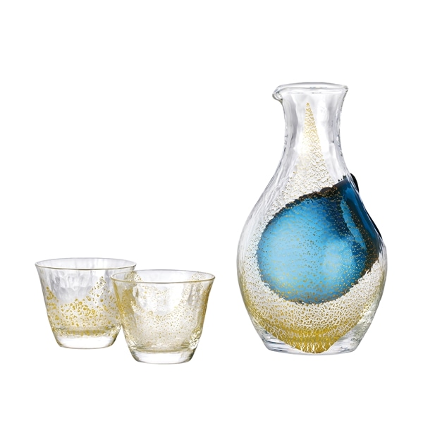 冷酒セット 金箔