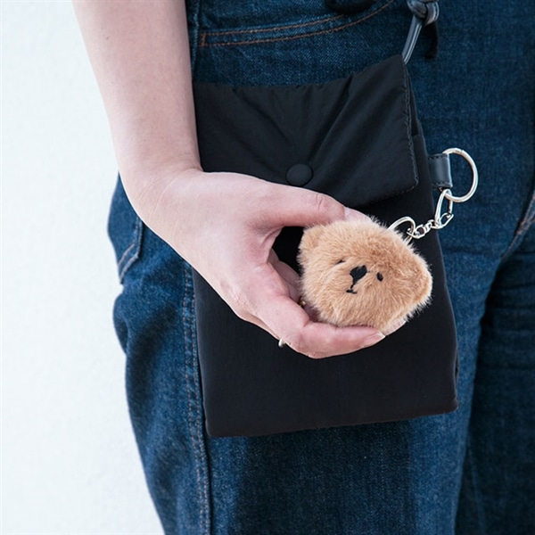 キーホルダー お顔 醤油くま